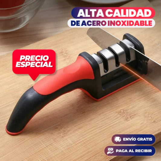 AFILADOR DE CUCHILLOS DE 3 PASOS®