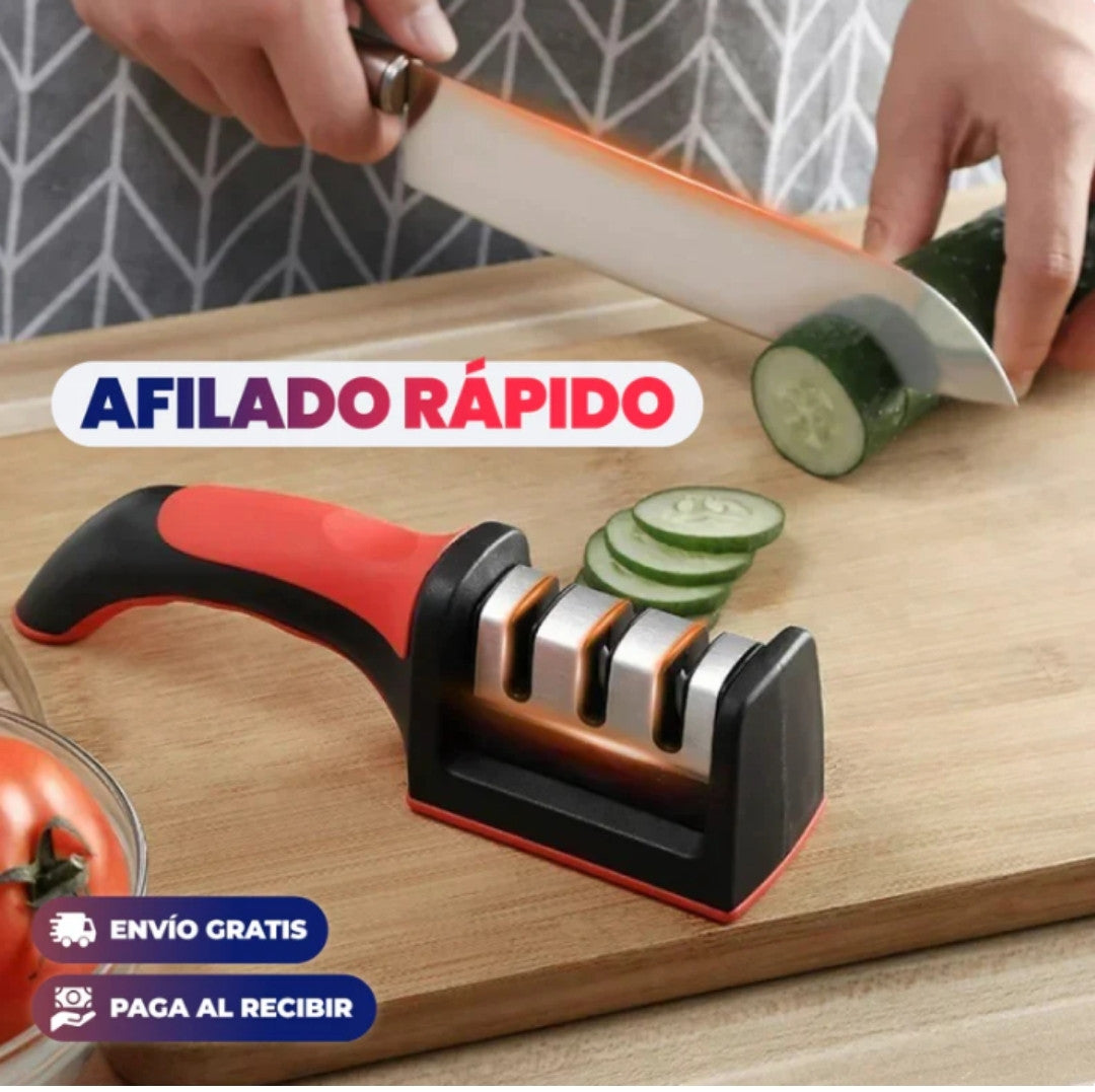 AFILADOR DE CUCHILLOS DE 3 PASOS®