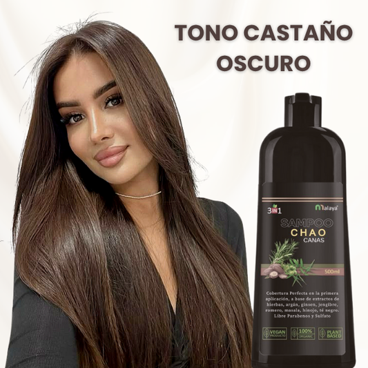 Chao Canas® | Shampoo Cubre Canas 3 en 1