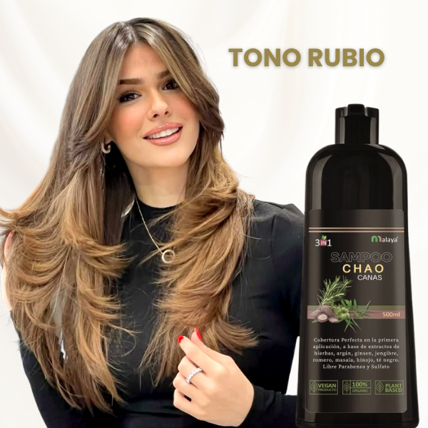 Chao Canas® | Shampoo Cubre Canas 3 en 1